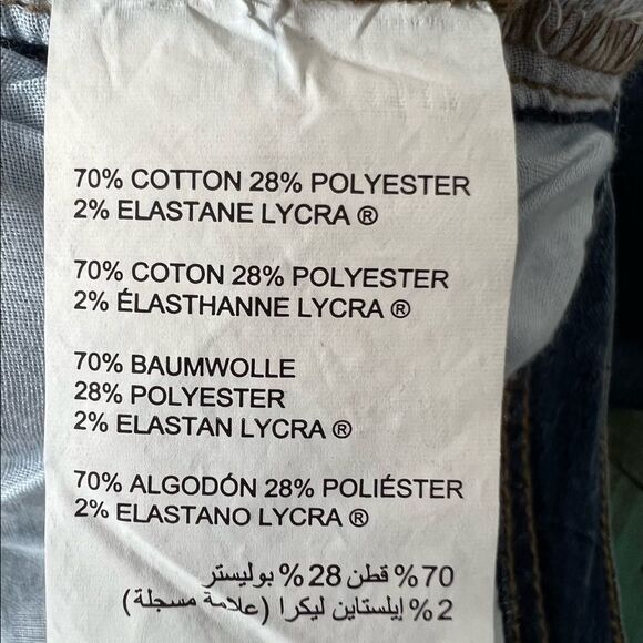 𝅺PENNINGTON’S Curvy Fit, Straight-Leg Blue Denim Capri - In Every Story Size 14 - Picture 11 of 12